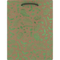 Hoomark Cadeautas kraft hotstamp