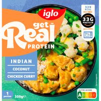 Iglo Get real protein Indian coconut chicken