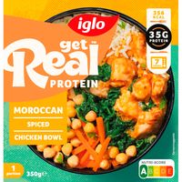 Iglo Get real protein Moroccan spiced chicken