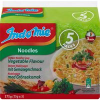 Indomie Instant Noodles Soup Vegetable Flavour 5 x 75g