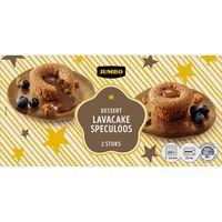 Jumbo Dessert Lavacake Speculoos 2 Stuks