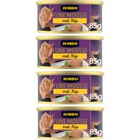 Jumbo Fijne Mousse met Kip 4 x 85 g