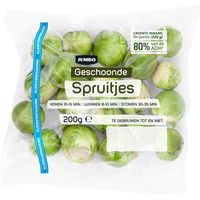 Jumbo Geschoonde Spruitjes Kleinverpakking 200g