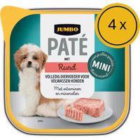 Jumbo Hond Paté met Rund 4 x 100 g