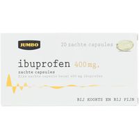 Jumbo Ibuprofen 400mg Capsule 20 Stuks