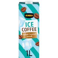 Jumbo IJskoffie Salted Caramel Smaak 1L
