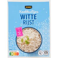 Jumbo Kookbuiltjes Witte Rijst 2 x 125 g