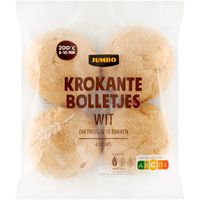 Jumbo - Krokante Bolletjes Wit - 4 Stuks