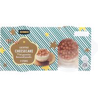 Jumbo Luchtige Cheesecake met Gezouten Karamel Parels 2 Stuks