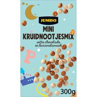 Jumbo Mini Kruidnootjesmix Witte Chocolade en Karamelsmaak 300 g