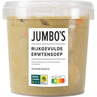 Jumbo's Rijkgevulde Erwtensoep 1000g