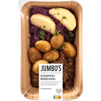 Jumbo's Verse Maaltijd Stoofpot Rode Kool 450g