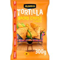 Jumbo Tortilla Chips Nacho Cheese 300 g