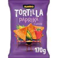 Jumbo Tortilla Chips Paprika 170 g