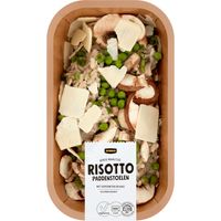Jumbo Verse Maaltijd Risotto Paddenstoelen met Doperwten en Kaas 450g