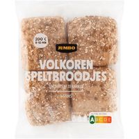 Jumbo - Volkoren Speltbroodjes - 4 Stuks