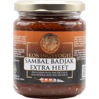 Koningsvogel Sambal Badjak Extra Heet 280 g