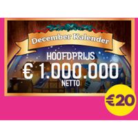 Kraslot December kalender 20 euro