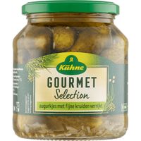 Kühne Kleine Augurken met Kruiden 530g