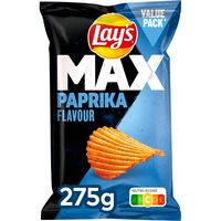 Lay's Max Ribbel Chips Paprika 275gr