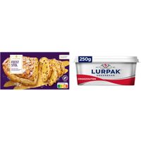 Lurpak smeerbaar ongezouten met AH stol pakket