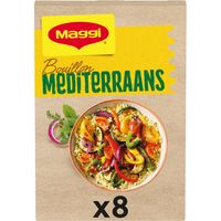 Maggi Bouillon Mediterraans met Basilicum & Olijfolie 8 Stuks 80 g 