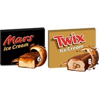 Mars & Twix ijs