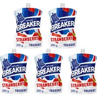 Melkunie Breaker Aardbei yoghurt 5-pack