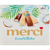 Merci Chocoladespecialiteiten Coconut Collection Limited Edition 20 Stuks 250 g