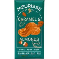 Meurisse Caramel & almonds dark chocolate