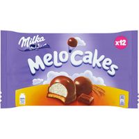 Milka Melo-Cakes Chocolade Cakejes 12 Stuks 200g