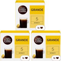 NESCAFÉ Dolce Gusto, Koffie Grande , 3 x 16 capsules