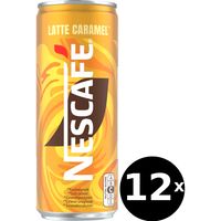 Nescafé Latte Caramel ijskoffie 12 x 250 ml