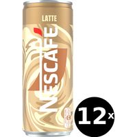 Nescafé Latte ijskoffie 12 x 250 ml