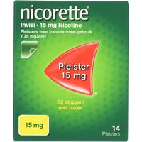 Nicorette Nicotine Pleisters 15MG 14 Stuks
