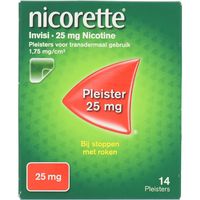 Nicorette Nicotine Pleisters 25MG 14 Stuks