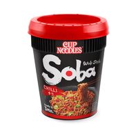 Nissin Soba cup Chili noodles