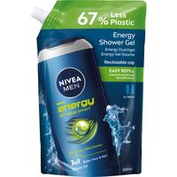 NIVEA Men energy shower gel refill