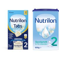 Nutrilon Tabs 2 + Opvolgmelk 2 800 gr pakket