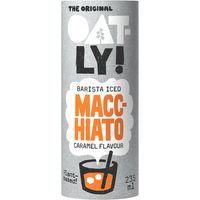 Oatly! The Original Barista Iced Macchiato Caramel Flavour 235 ml