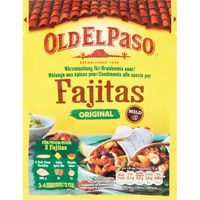 Old El Paso Kruidenmix Fajitas Original Mild 30 g