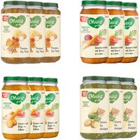 Olvarit 12+ mnd variatie babyvoeding 12-pack