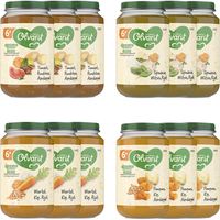 Olvarit variatiemenu 6+mnd 12-pack