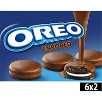 Oreo Koekjes Omhuld met Melkchocolade 6 x 2 Stuks 246g