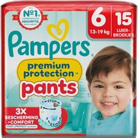 Pampers Premium Protection Pants Maat 6, 15 Luierbroekjes
