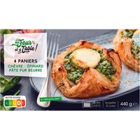 Picard Bladerdeeghapjes spinazie-geitenkaas