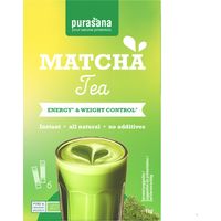 Purasana Matcha tea oploskoffie