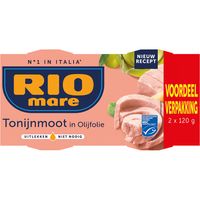 Rio Mare Tonijnmoot in olijfolie 2x120g MSC
