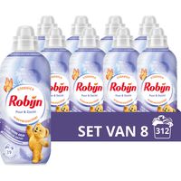 Robijn Wasverzachter Puur & Zacht 8 x 780 ml