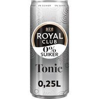 Royal Club 0% Suiker Tonic Classic 4x250ML